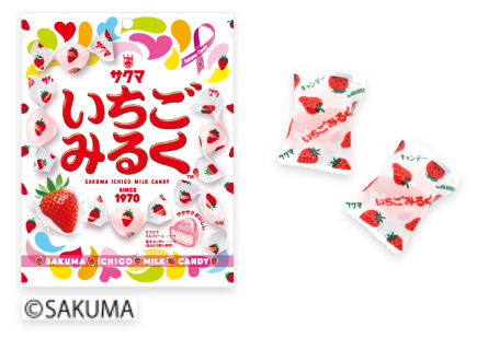 いちごみるくパッケージ