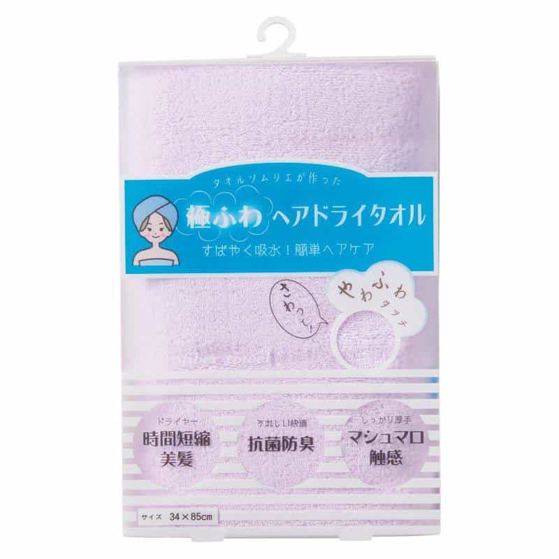 「極ふわ」ヘアドライタオル 