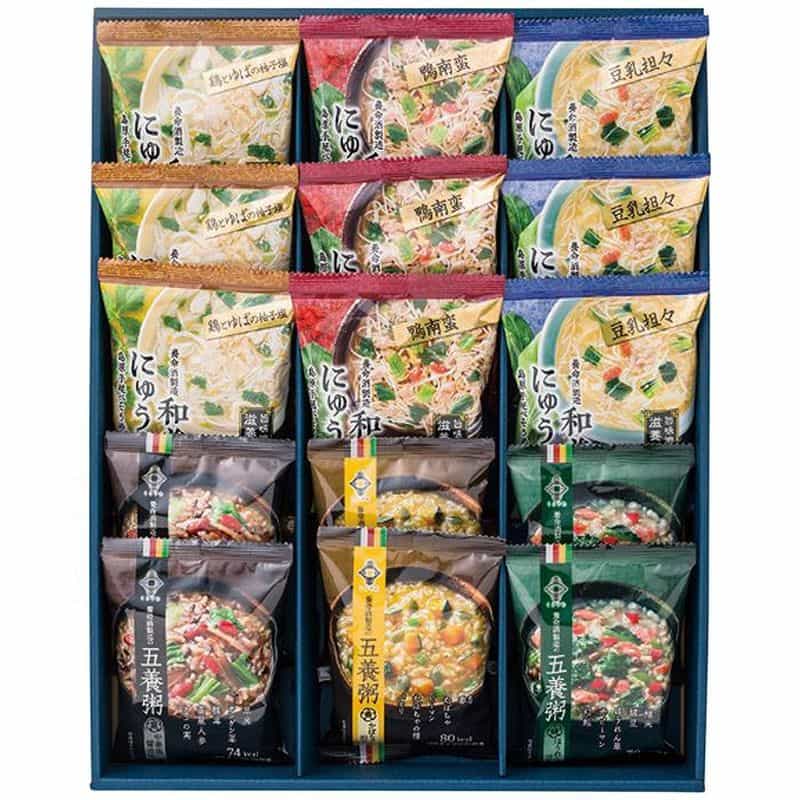 和養生にゅうめん３種と五養粥３種 １５食セット　(1100025283)