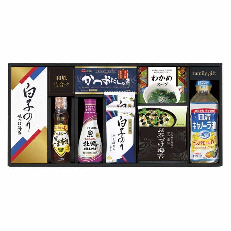 キッコーマンしょうゆ＆白子のり食卓詰合せ　(1100026003)