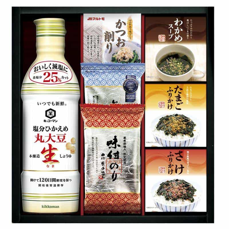 キッコーマン塩分ひかえめ生しょうゆ＆バラエティギフト　(1100026025)