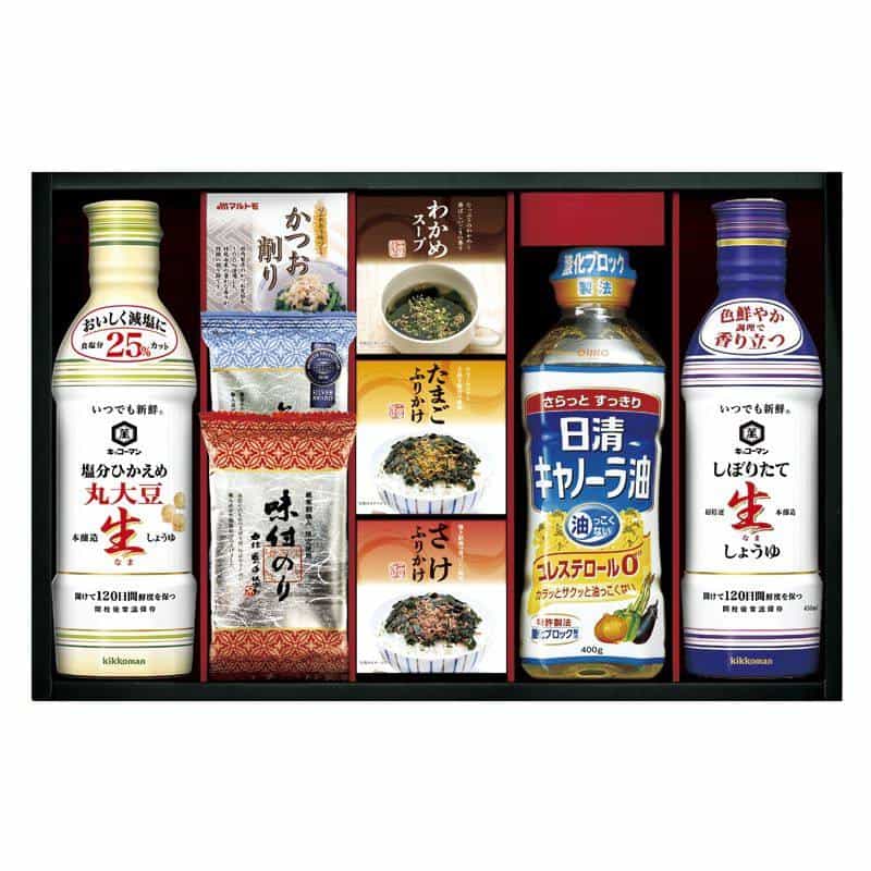 キッコーマン塩分ひかえめ生しょうゆ＆バラエティギフト　(1100026027)