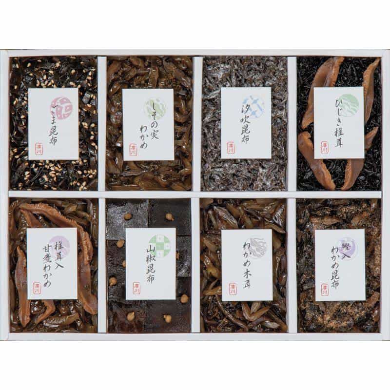 廣川昆布 御昆布 佃煮８品詰合せ　(1100026092)