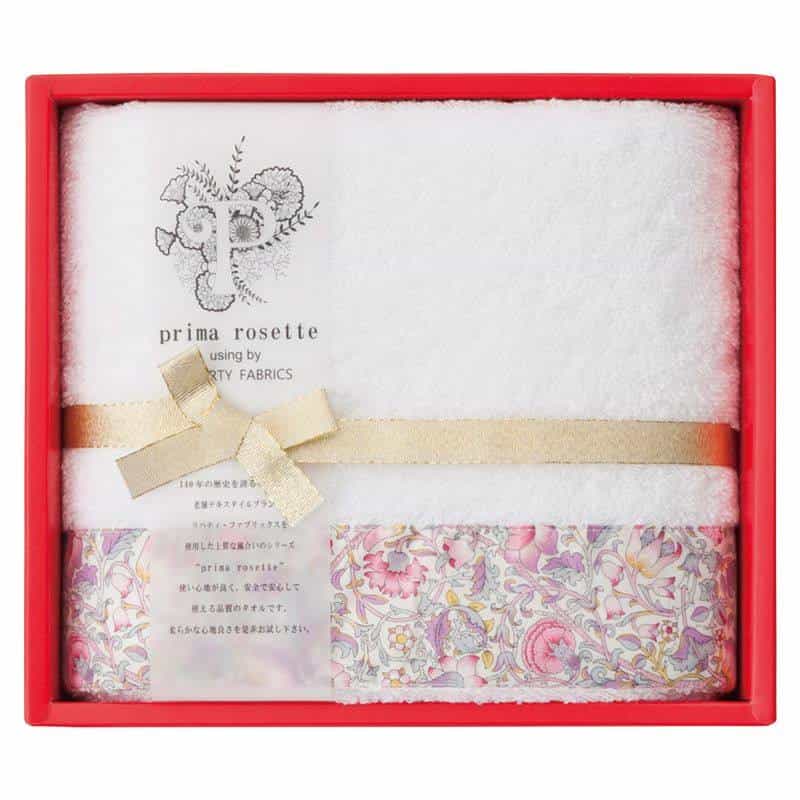 ｐｒｉｍａ ｒｏｓｅｔｔｅ ｕｓｉｎｇ ｂｙ ＬＩＢＥＲＴＹ ＦＡＢＲＩＣＳ フェイスタオル　ピンク　(1100026578)