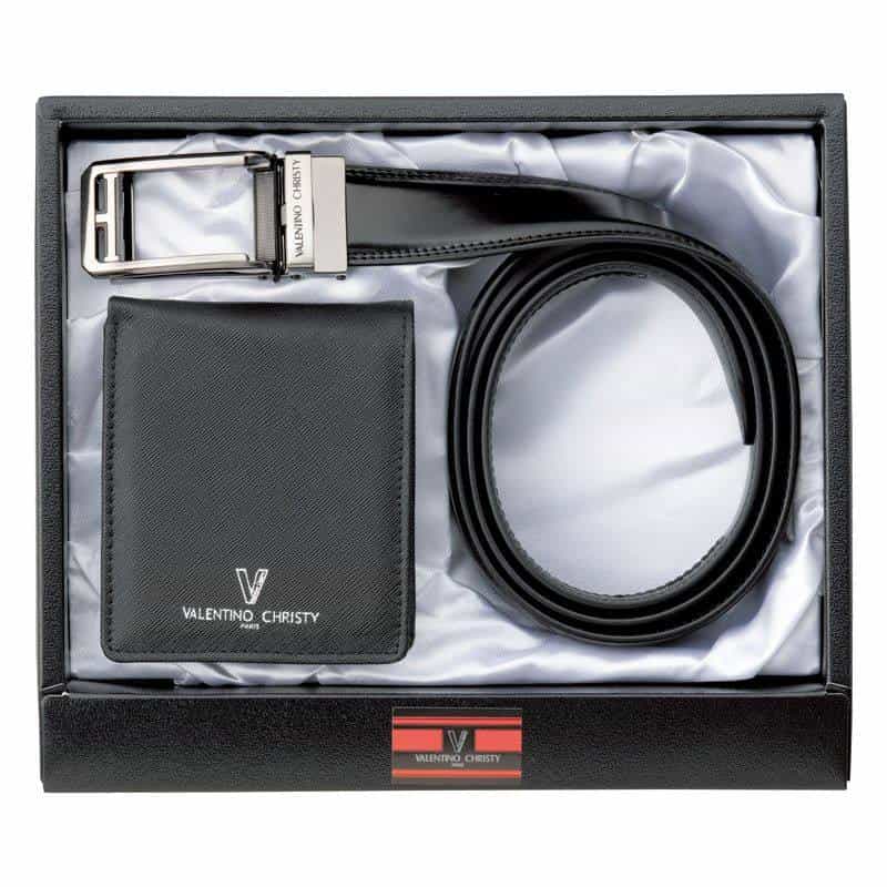 ヴァレンチノクリスティー スマートロックベルト＆札入セット　(1100026717)