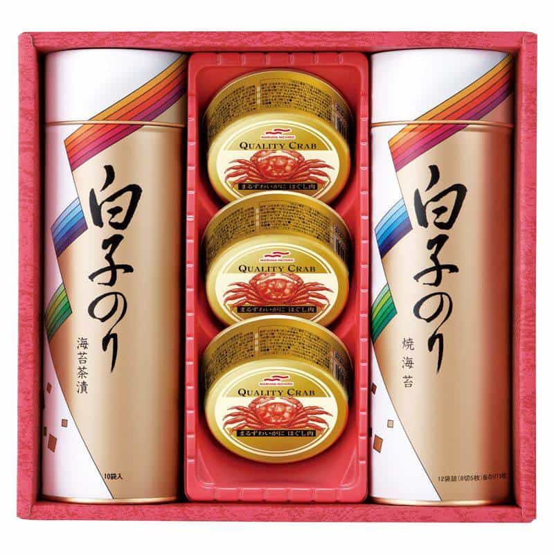 白子のり のりとカニ缶詰合せ 　(1100026888)