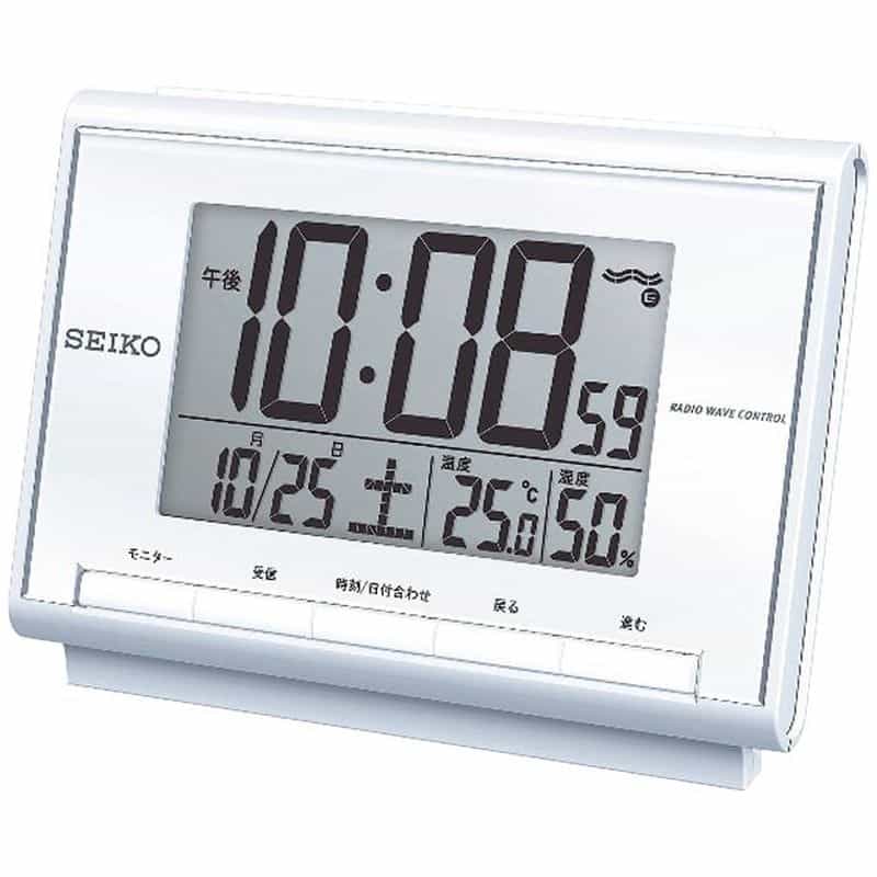 電波目覚まし時計　(1100027127)