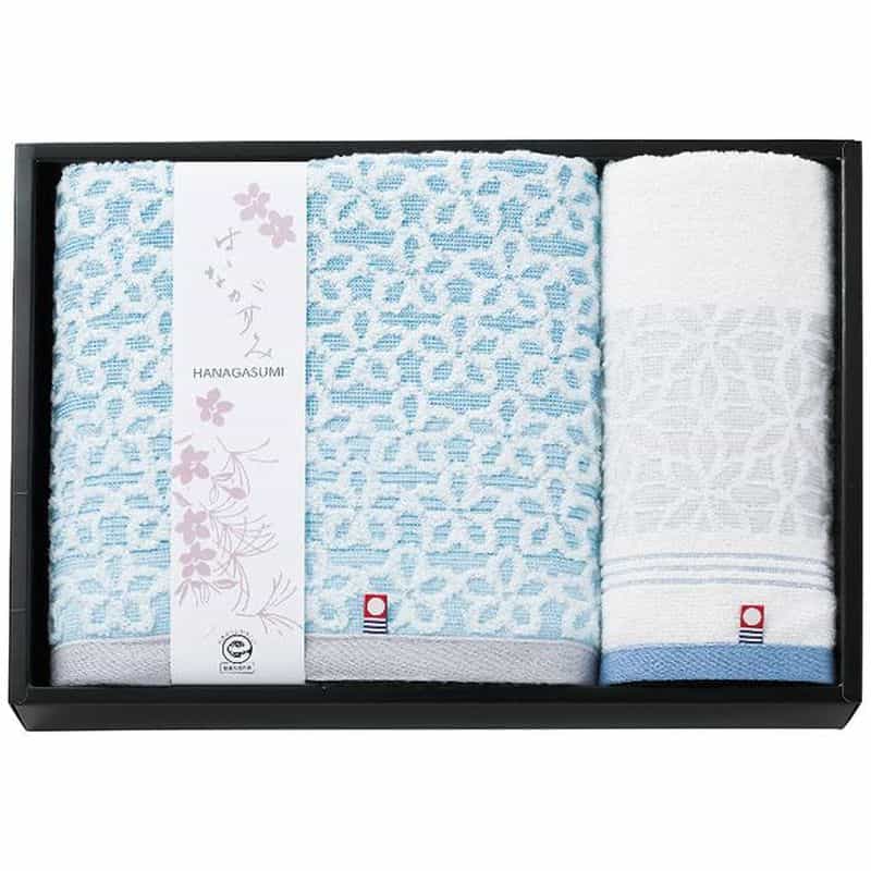 バス・ウォッシュタオルセット ブルー　(1100027214)