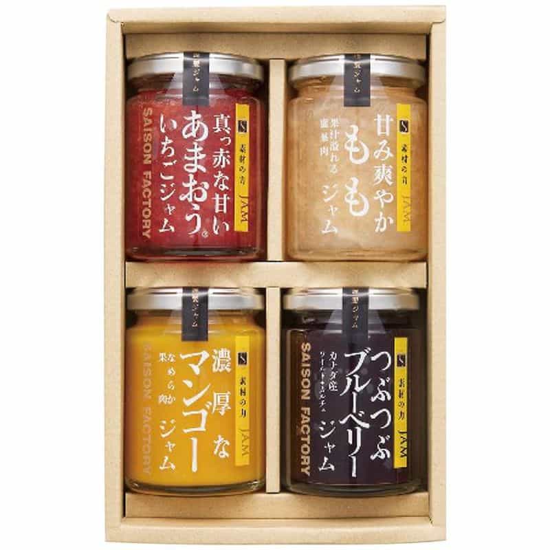 謹製ジャム４個詰合せ ＳＪＫ ３０ＮＩ　(1100027628)