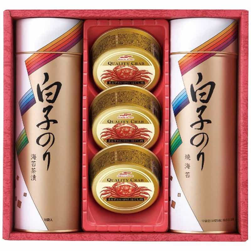 のり・お茶漬け・かに缶詰合せ ＳＮ ４００　(1100027700)
