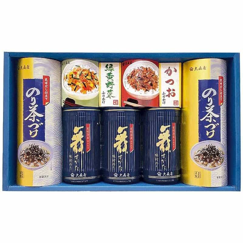 卓上のり・お茶漬・ふりかけ詰合せ ＮＴＦ ３０Ｇ　(1100027715)