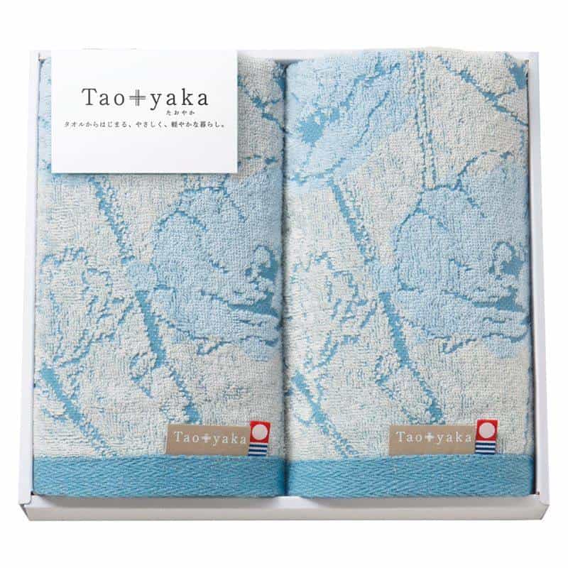 Ｔａｏｙａｋａ フェイスタオル２Ｐ　ポピー　(1100027894)