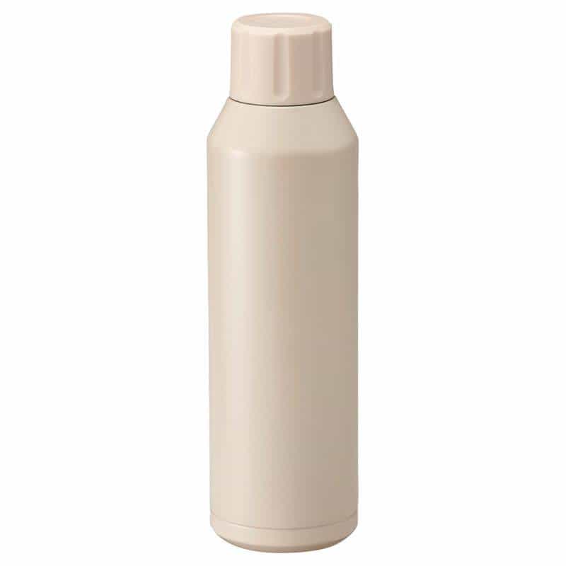 真空ステンレス炭酸ボトル ４８０ｍｌ　クリーム　(1100028215)