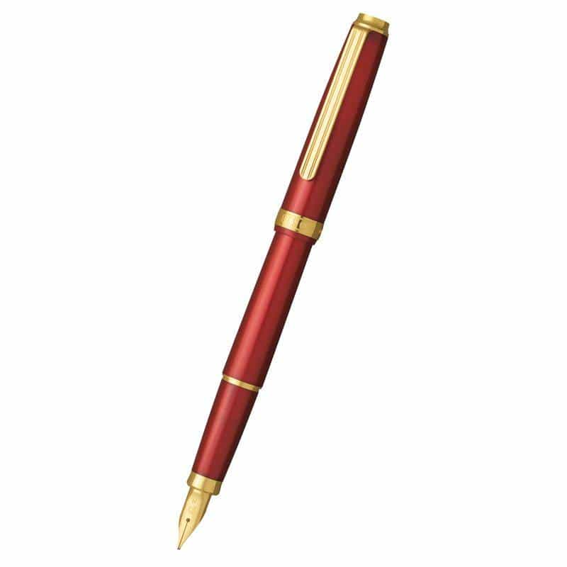 プラチナ 万年筆 ＢＩＳＯ 細字　フレイムレッド　(1100028309)