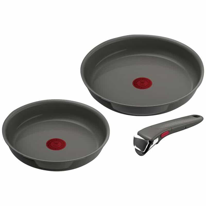 インジニオ・ネオ　ＩＨセラミックグライド　アースグレー　セット３