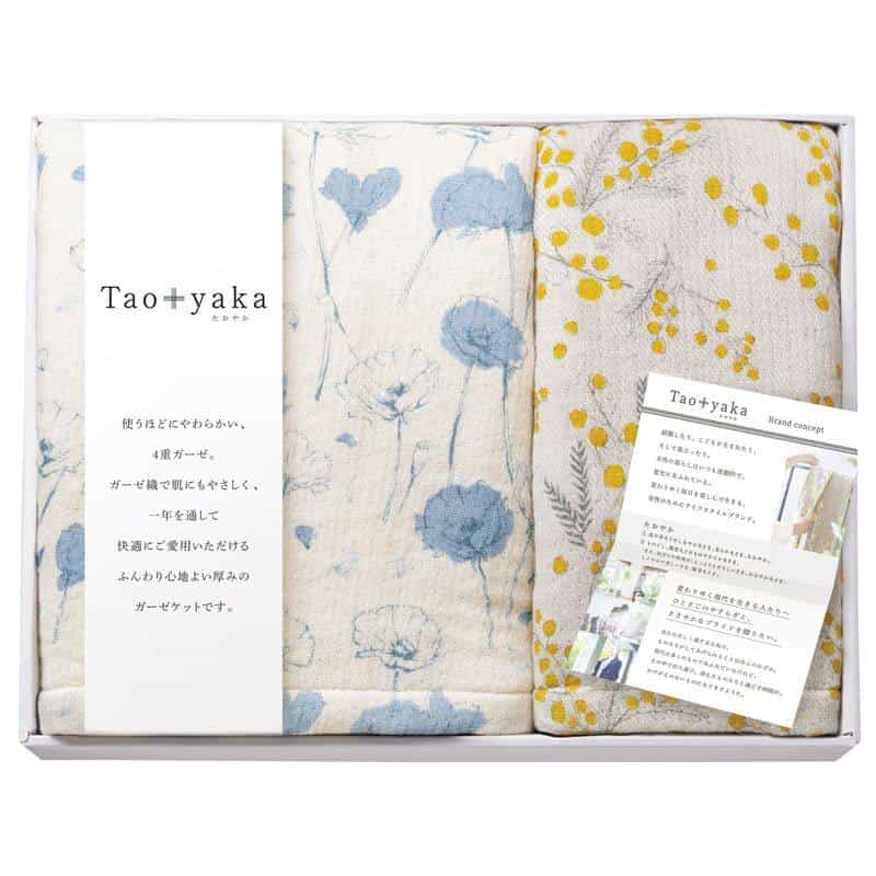 Ｔａｏｙａｋａ 四重織ガーゼケット・ハーフケット