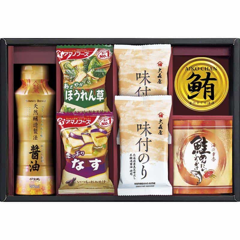 アマノフーズ＆大森屋味付のりギフト　(1100029271)