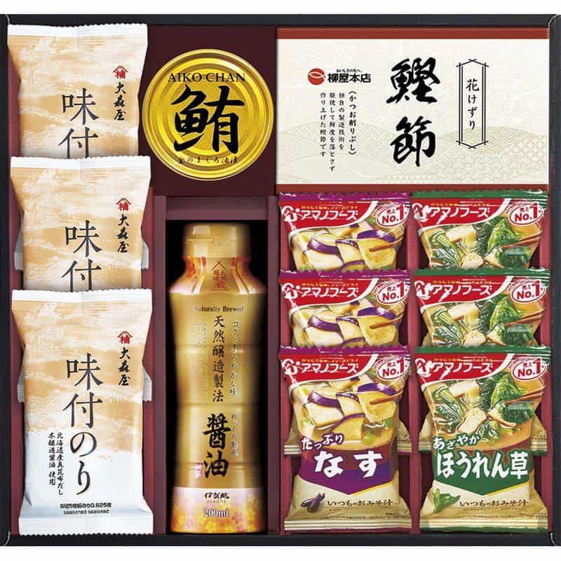 アマノフーズ＆大森屋味付のりギフト　(1100029273)