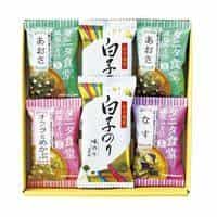 タニタ食堂監修減塩みそ汁・白子のり詰合せ
