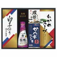 キッコーマンしょうゆ＆白子のり食卓詰合せ