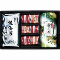 静岡茶・有明海苔・南高梅詰合せ（包装済）
