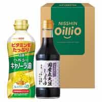 日清オイリオ ヘルシーオイル＆国産丸大豆醤油ギフト