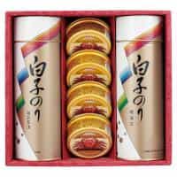 白子のり のりとカニ缶詰合せ 