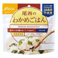 尾西のわかめごはん（アルファ米）